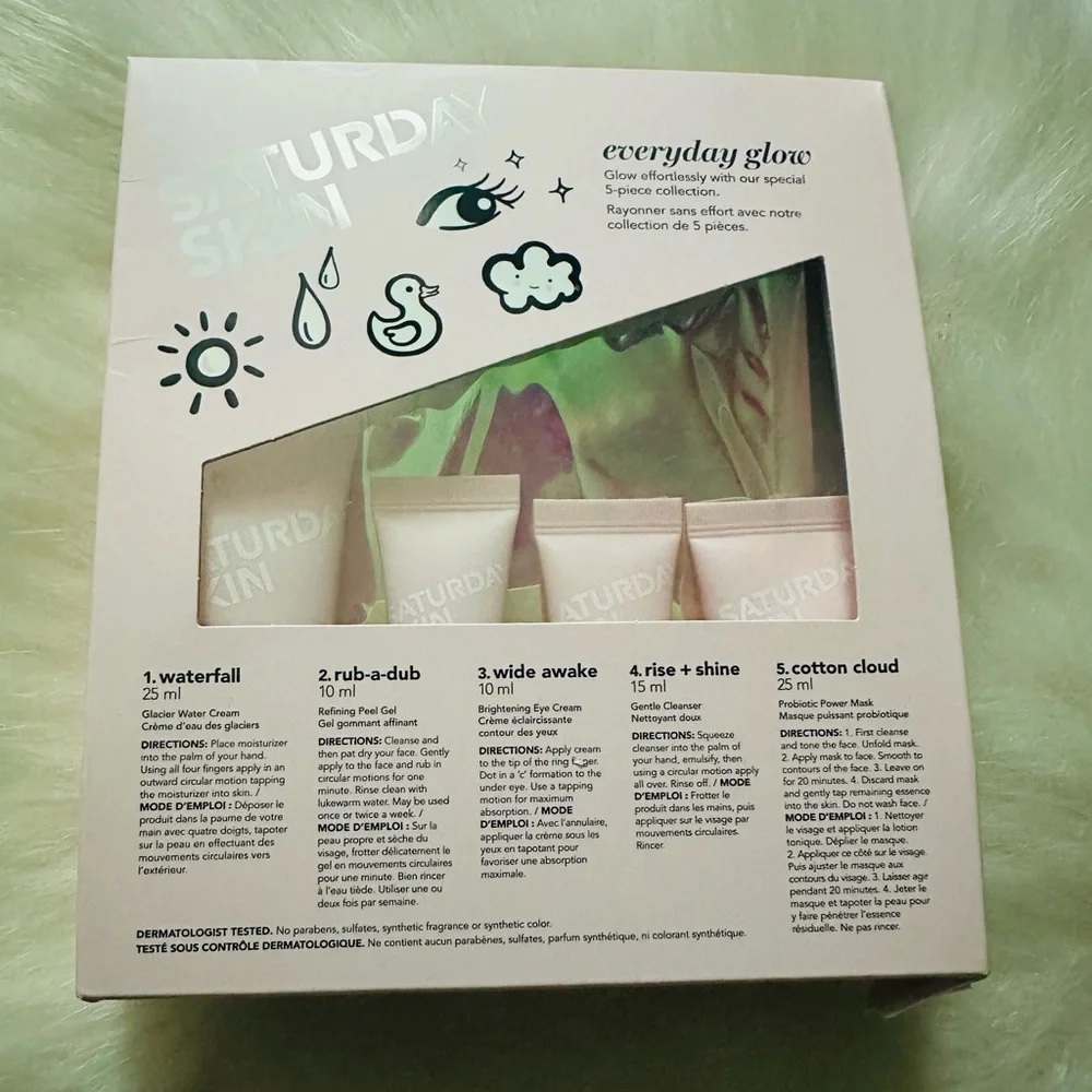 Saturday Skin Everyday Glow Gift Set (5) - Picture 3 of 5